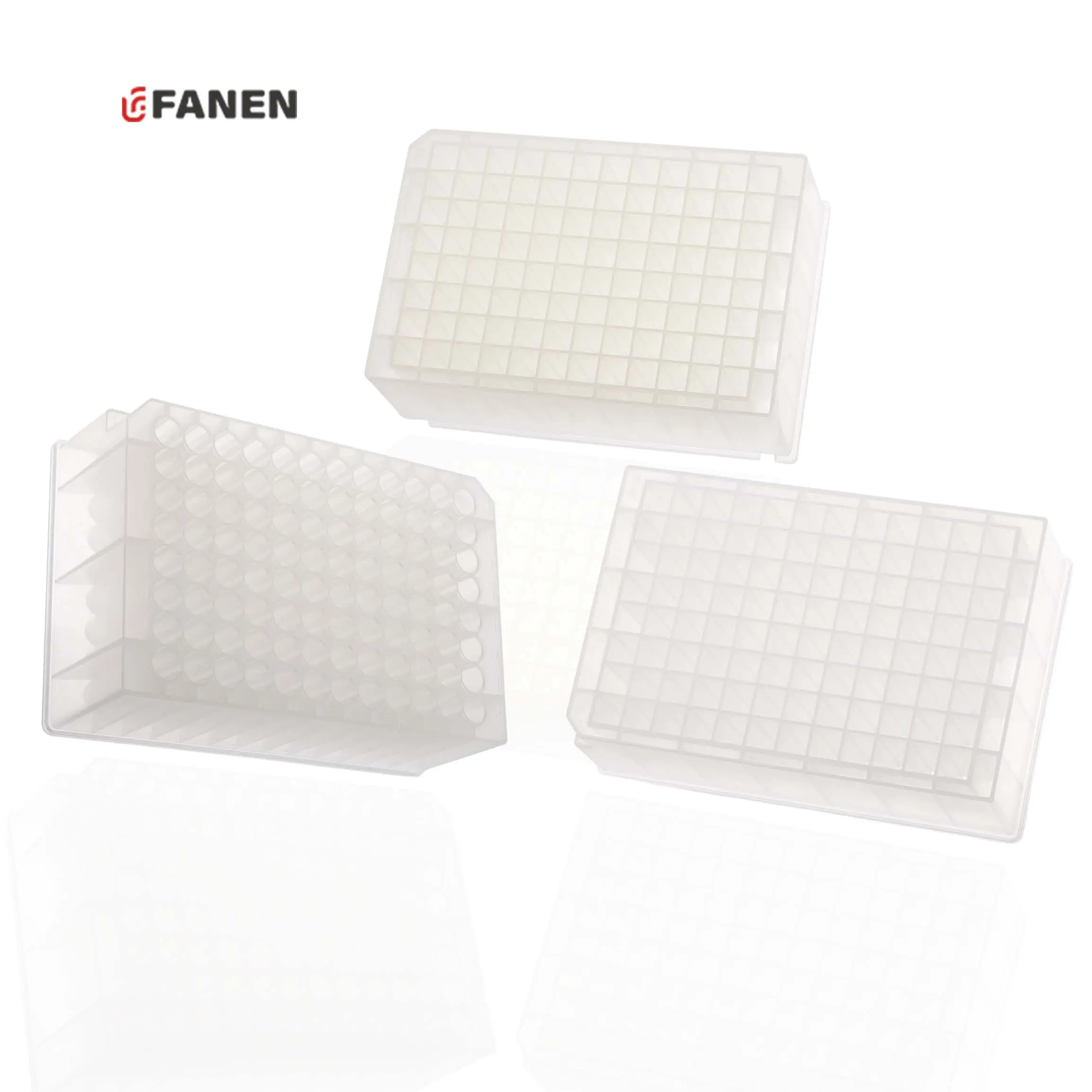 Fanen laboratuvar kullanımı özel yüksek bağlayıcı gama steril 96 iyi Elisa ayrılabilir plaka