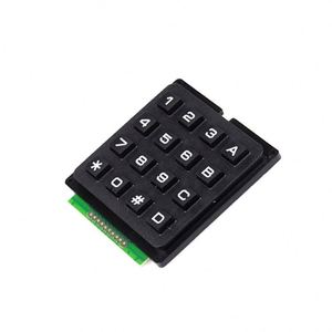 3*4 4*4 matris anahtarı klavye tuş takımı dizisi modülü ABS plastik tuşlar 4x4 3x4 12 16 anahtar düğmesi membran anahtarı DIY kiti Arduino için