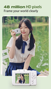 H13子供のおもちゃデジタルカメラ子供HD撮影写真カメラ2.8インチ16XデジタルCCD 48メガピクセルオートフォーカスミニカメラ - Product Image 3