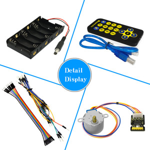 OEM/ODM <strong>Relay</strong> Ultrasonic Stepper Motor 1602 LCD Pir Motion Remote <strong>Control</strong> Advanced Study Kit With U No R3 for <strong>Arduino</strong> Starter