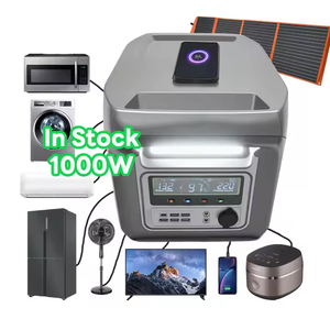 高品质1000瓦便携式电源太阳能供电，带跳车启动器和MPPT控制器，在2500时具有极好的价值 - Product Image 1