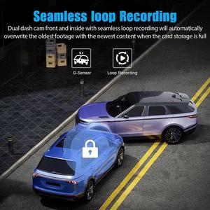 Arabalar için araç Dash kamera için 3 kanal araba dvr'ı kamera 1080P Video kaydedici dikiz kamera için kablosuz araç kamerası - Product Image 5