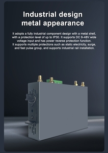 Industrial 4G LTE <strong>Modem</strong> DTU 3G 4G Wireless <strong>Modem</strong> Router <strong>RS232</strong> <strong>RS485</strong> Serial Port 300Mbps LAN Data Rate VPN Firewall Wireless Type - Product Image 5