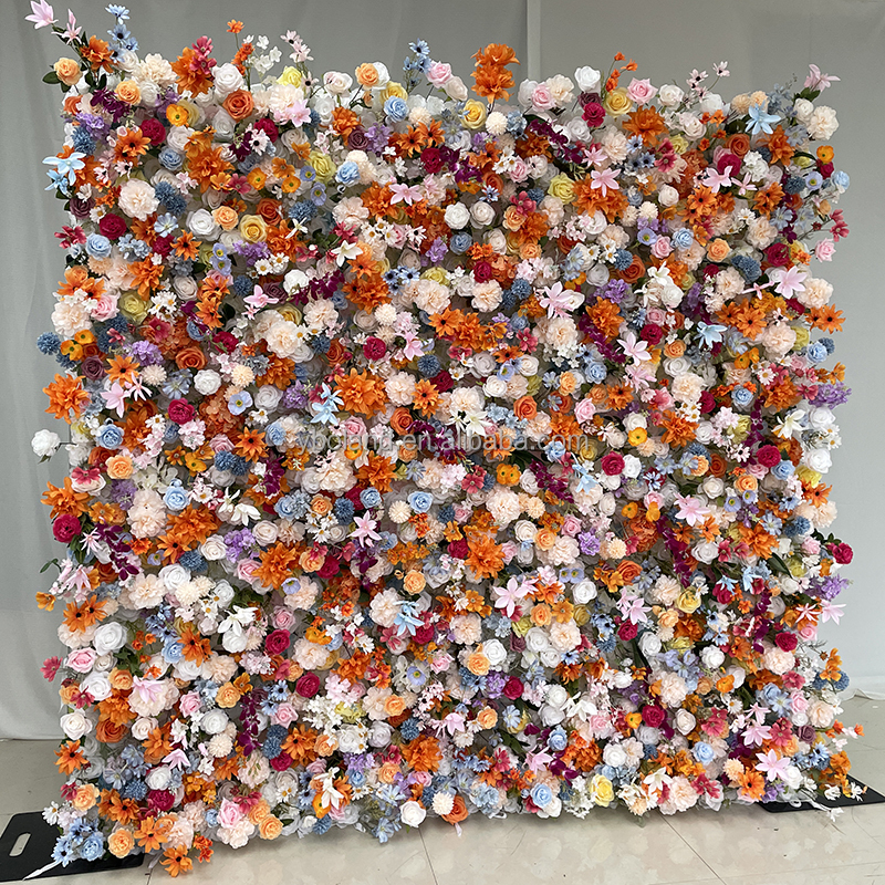 14# Muro di Fiori Colorati