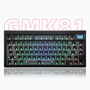 Kit de teclado GMK87 con pantalla de visualización, estructura de junta retroiluminada RGB, Teclado mecánico para juegos para VIA personalizado - Product Image 6