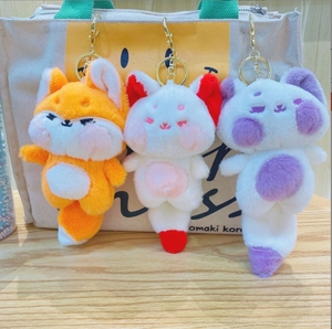 かわいい小さなクマぬいぐるみペンダント、ぬいぐるみキーチェーン