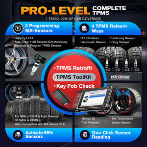 Autel negozio ufficiale MaxiTPMS TS900 auto OBD2 Scanner t 900 veicolo TPMS sensore di programmazione professionale altare strumenti diagnostici - Product Image 4