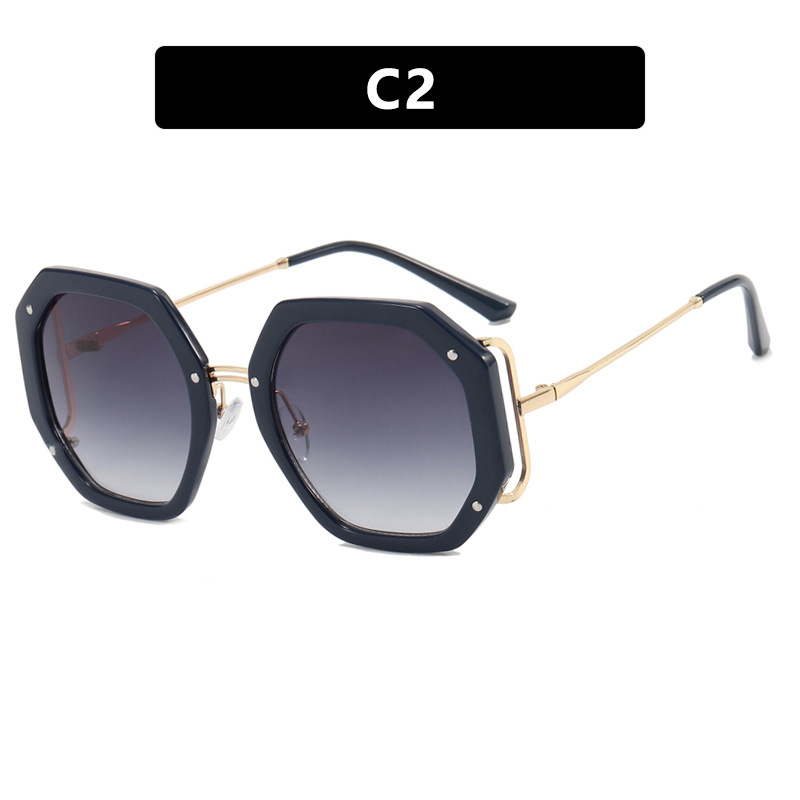 Bleu foncé double gris