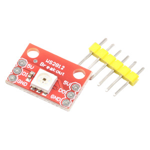 Hochwertiges WS2812 RGB LED Breakout Farblicht modul Single-Wire-Schnitts telle Vollfarb-Luminotron