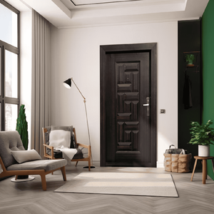 Hiện đại chống trộm thiết kế trượt thép cửa và sắt phía trước lối vào Swing mở phong cách cho biệt thự căn hộ khách sạn ứng dụng - Product Image 4