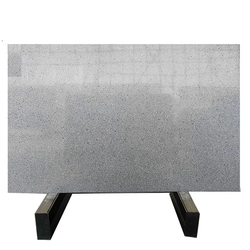 Artificial Stone Grey White Floor Terrazzo Tiles 30x30 Terrazzo Counter Top Table Stone