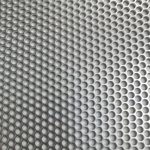 Modernes Balkon Perforiertes Metallgitter Rundloch-Stanz netz Rostfreies Edelstahl 304 Material