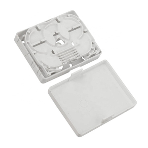 2コアSCFTTH光ファイバー端子ボックス86タイプ光ファイバージャンクションボックス情報パネルSCスプリッター付き - Product Image 1