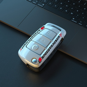 ที่หุ้มกุญแจรถรีโมทคอนโทรล3ปุ่มพร้อมพวงกุญแจเข็มขัดสำหรับ Q5 Q7 A6 Audi A3A1Q3Q2L TB - Product Image 5