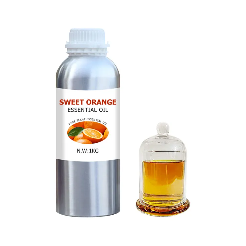 Bio Süß orangen öl Frucht schale Ätherische Haut aufhellung Feuchtigkeit spendendes Aroma öl in Lebensmittel qualität