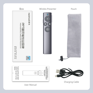 Telecomando 50m N95s Pro puntatore Laser presentatore Clicker per presentazioni Powerpoint con Air Mouse - Product Image 6