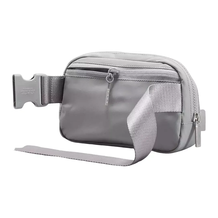 2024 Wholesale Fashion Custom logo Sliver Color Lulu Everywhere Belt Bag Fanny Pack Bag