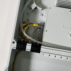 ABS IP65 16 çekirdek CTO şekerleme ftth fiber dağıtım kutusu 1*16 veya 1*8 PLC splitter kutusu telekomünikasyon için fiber sonlandırma kutusu