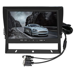 Monitor de coche de 10,1 pulgadas, entrada VGA, pantalla HD IPS, pantalla LCD, pantalla HD con soporte en U, seguridad del vehículo - Product Image 1