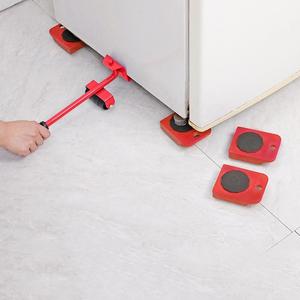 <strong>5</strong> Pcs/set Furniture Transport Roller Set Transport Shifter Heavy Type Furniture Roller Moving <strong>Tool</strong> - Product Image 3