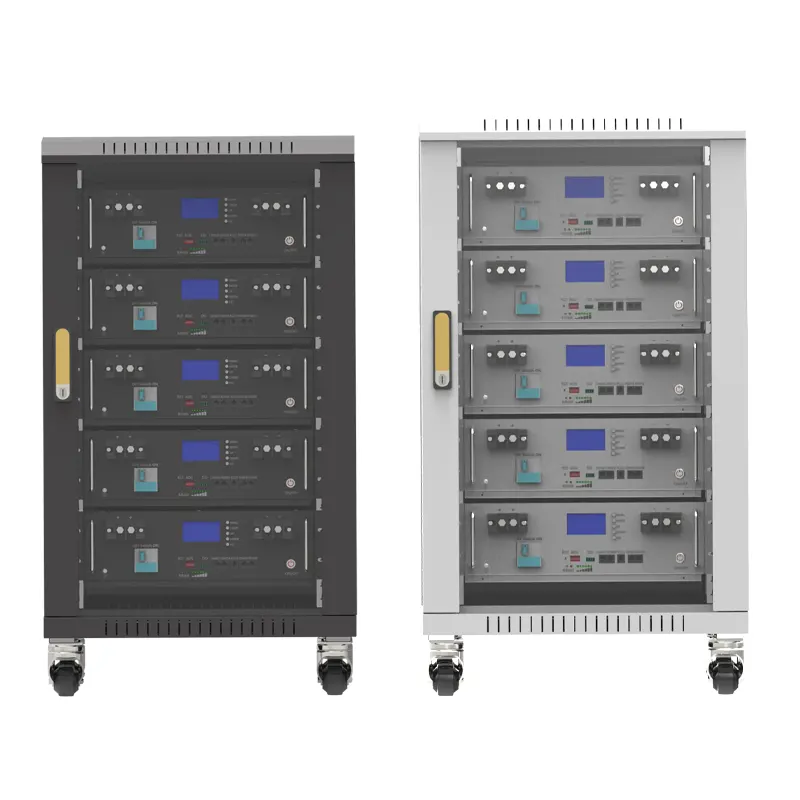 Pemantauan cerdas dengan kustomisasi BMS baterai Kelas A 5kW 10KW 51.2v 205ah lifepo4 baterai 48V 200AH lifepo4