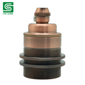 Kek tarzı E27 Metal soket tabanı oynak kolye ışıkları ve DIY dekor lambaları için - Product Image 6