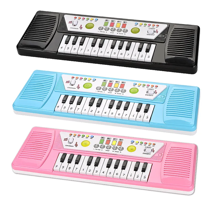 Juguetes educativos para niños, instrumento de juguete Musical, órgano electrónico de plástico, gran oferta