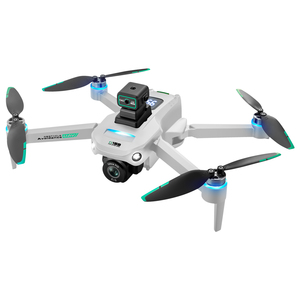 S159 FPV GPS Quadcopter Drone 4KHD çift kameralar LED dokunmatik ekran 25 dakika dayanıklılık engel kaçınma 3km büyük uzaktan RC - Product Image 1
