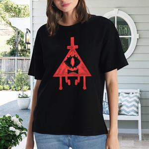 כוח המשיכה של נשים נופלת הצעת חולצה צופן דיפר פינס דמות מצוירת - Product Image 2