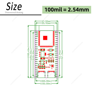 ESP32-S3 Wifi BT Modul Entwicklungs platine für Arduino IDE ESP32-S3-WROOM-1 N8R2 44Pin Typ-C Flash 8M PSRAM ESP32 S3