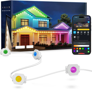 ドリームカラーRGBピクセルLEDストリングライト15mパーマネントピクセルライトAPPコントロールクリスマスホリデーデコレーション - Product Image 1