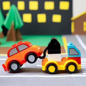 Juego de bloques de construcción diferentes vehículos construye tus propios coches de juguete compatibles con el bloque de construcción de ladrillos de marca para niños - Product Image 2