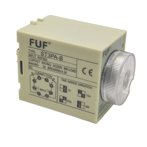 St3p Relé de retardo de tiempo 220V Relé de temporizador de retardo de encendido Temporizador de relé de tiempo sin base - Product Image 1