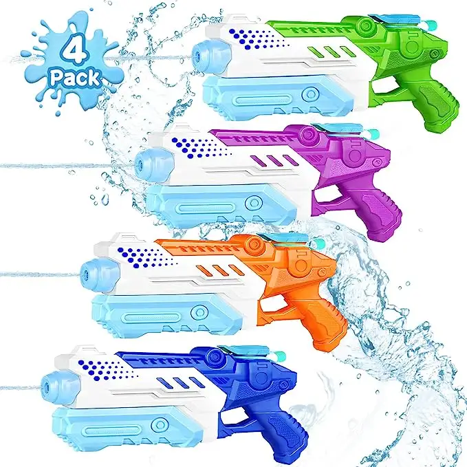 Pistolet à eau pour enfants et adultes, grande capacité, longue portée de tir, Super Water Blaster, jouets de piscine, pistolet à eau pour l'été