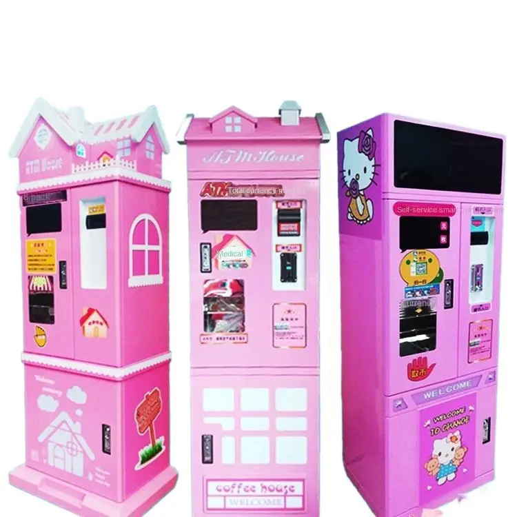 Máquina automática de cambio de moneda ATM Token Bill para juego de Arcade Claw Crane Toy Machine