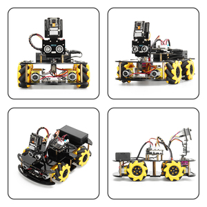 Tscinbuny programmabile evitamento degli ostacoli e Mecanum Wireless Wheel ESP32 CAM <span class=keywords><strong>Kit</strong></span> <span class=keywords><strong>Smart</strong></span> <span class=keywords><strong>Car</strong></span> per <span class=keywords><strong>Arduino</strong></span>