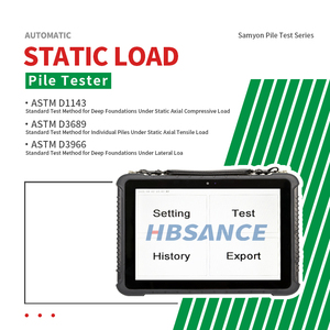 Conveniente utilizzato per testare la capacità di carico del mucchio con metodo statico SLPT WIFI apparecchiatura di prova dinamica statica per integrità - Product Image 2