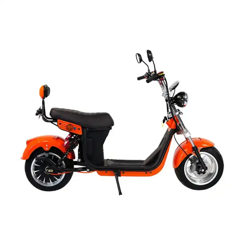 2024 New High-Performance 2000W 60V Electric Citycoco Scooter 12-inch Aluminum Wheels Electric Motorcycles with Two Wheels