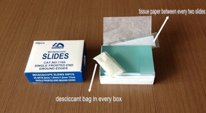 Microscopio vetrino da laboratorio 25x75mm microscopio per vetrini monouso 7105 di alta qualità - Product Image 4