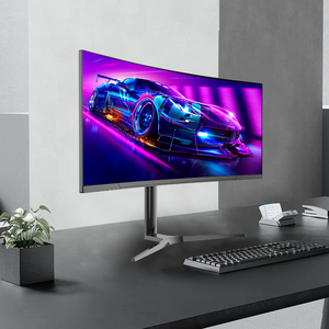 Factory Price New UHD 34 Curved LCD <strong>Computer</strong> Gaming <strong>Monitor</strong> HDR with Speaker 21:9 Display Ratio for Desktop <strong>Use</strong> - Product Image 3