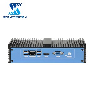 Barebone Netzwerks erver Mikro-PC Intel Core I3 I5 I7 Lüfter loser Industrie-PC Unterstützung pfsense Firewall-Router mit 6 RJ45 1000M LAN - Product Image 4