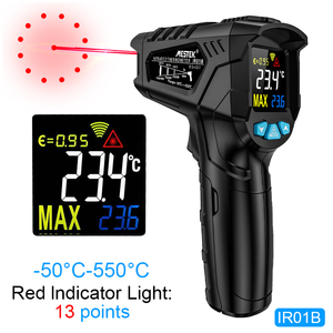 Digital <strong>Infrared</strong> Thermometer -50 to 550 <strong>c</strong> Non Contact Temperature Measurement Thermometer Kitchen Cooking for Industry Only - Product Image 2