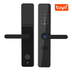 Handaily RFID daire dijital kapı kilidi akıllı silindir biyometrik parmak izi şifre akıllı kapı kilidi <span class=keywords><strong>Wifi</strong></span> Tuya App - Product Image 4