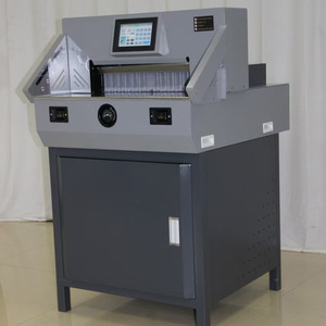自動ペーパーカッターマシン高速480mm紙切断機ギロチン紙カッタータッチスクリーン付き - Product Image 3