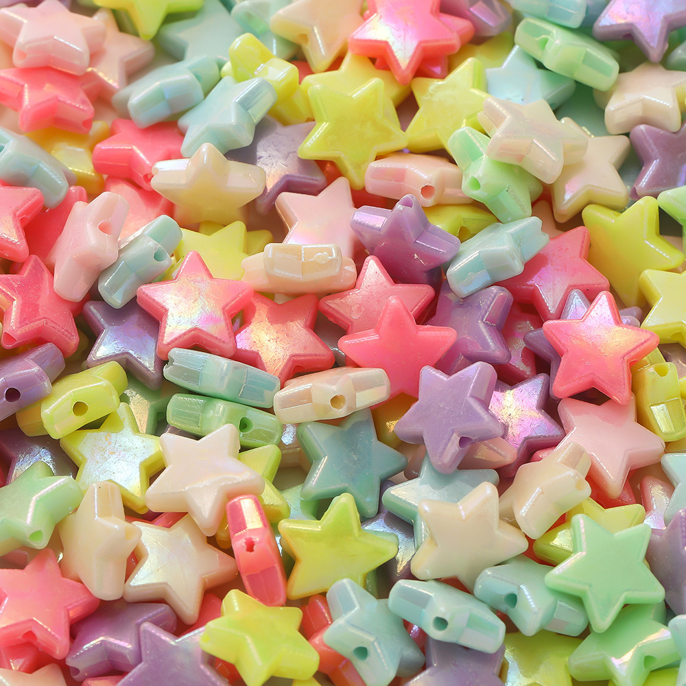 100 packages of flat pentagrams