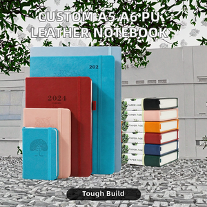 Personalizzabile A5/A6 tascabile in pelle per diario quaderno con Budget accademico per taccuino elastico per legatura termica formato A3 per uso scolastico - Product Image 2