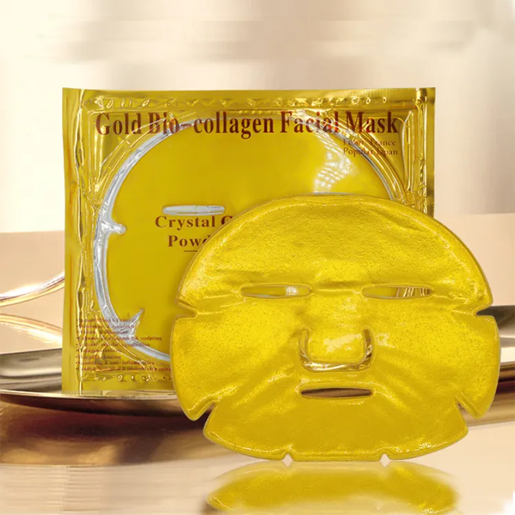 24k gold kollagen-kristall schönheit kosmetische peel off face gesichts maske anti falten spa korea schönheit produkte für frauen