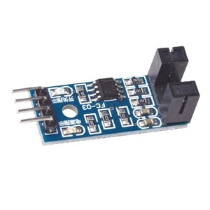Módulo de Sensor de velocidad IR tipo ranura, para acoplador, módulo de zumbador de relé de conexión, 3,3 V-5V, LM393