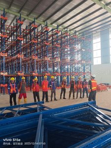 Gestión de inventario Estantes de apilamiento industriales Estantes de almacén Sistemas de almacenamiento Almacenamiento de radio Almacenamiento de lanzadera para palés - Product Image 4