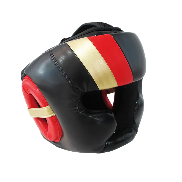 Productos de boxeo de diseño personalizado, protector de cabeza de Kick Boxing, equipo de cabeza de boxeo MMA, protector de cabeza de seguridad, precio al por mayor